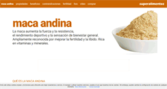 Desktop Screenshot of macaandina.es